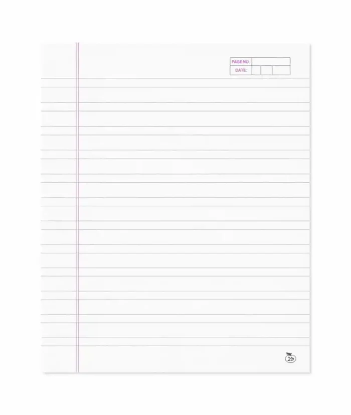 Double Line Rough Note Double line – 72 pages – Blueprint Stationery
